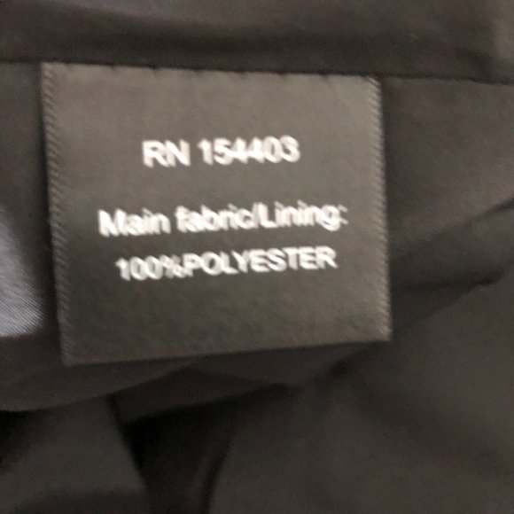 Mob Mom Black Plush Teddy Bomber with Faux Fox Sleeves - Picture 7 of 8
